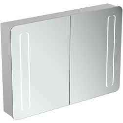 Зеркало Mirror&Light 100х70 см, с фронтальной и нижней подсветкой, с подсветкой, Ideal Standard T3389AL Ideal Standard