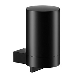 Настенный дозатор Plan матовый, 280 мл, цвет черный, с держателем, Keuco 14951 370000 Keuco