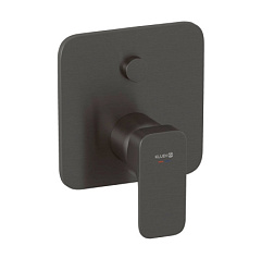 Лицевая часть встраиваемого смесителя Renon 2 функции, оружейная сталь, Kludi 42759N275 Kludi