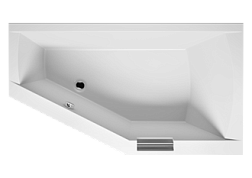 Акриловая ванна Geta 160х90 см, левая, асимметричная, Riho B030001005 Riho