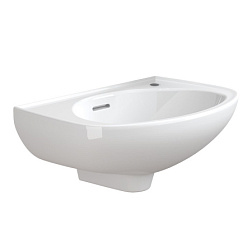 Подвесная раковина Munique 35х22,5х15 см, правая, санфарфор, Sanitana S10071516900000 Sanitana