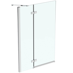 Шторка для ванны I.life 100х150 см, левая, прозрачная, поворотная, Ideal Standard T4887EO Ideal Standard