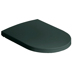 Сиденье для унитаза Fusion цвет 06 - lavagna., дюропласт, с микролифтом, быстросъемное, Hatria Y1V106 Hatria