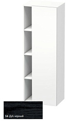 Шкаф-колонна DuraStyle 50х36х140 см, корпус-белый матовый, фронт-дуб чёрный, правый, подвесной монтаж, Duravit DS1239R1618 Duravit