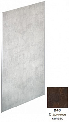 Декоративная панель на стену Panolux 120х233,5 см, старинное железо, антибактериальное покрытие, Jacob Delafon E63000-D43 Jacob Delafon