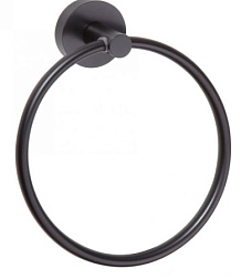Кольцевой полотенцедержатель Dark 17х19,5 см, цвет черный, Bemeta 104104060 Bemeta