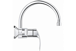 Настенный смеситель для кухни Eurosmart с-излив, поворотный излив, Grohe 32482002 Grohe
