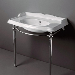 Подвесная раковина Arcade 90х56х18 см, 3 отверстия, санфарфор, с отв. под смеситель, Simas AR864bia*3 Simas