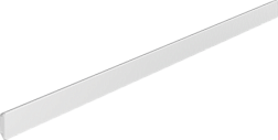 Горизонтальный полотенцедержатель WallStoris 70 см, матовый, цвет белый, Hansgrohe 27904700 Hansgrohe