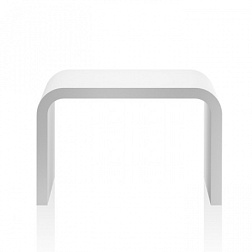 Табурет Black stone белый, ширина 33 см, Decor Walther 0974350 Decor Walther