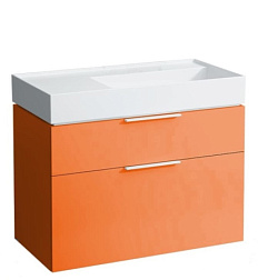 Модуль под раковину Kartell by laufen 89,5х45,5х61,5 см, глянцевый оранжевый, 2 ящика, Laufen 4.0760.2.033.635.1 Laufen