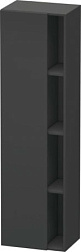 Шкаф-колонна DuraStyle 50х36х180 см, графит матовый, левый, подвесной монтаж, Duravit DS1249L4949 Duravit