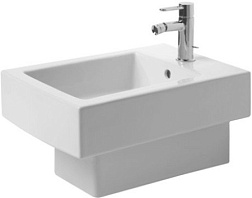 Биде Vero 37х54 см, подвесное, без крышки, Duravit 2239150000 Duravit