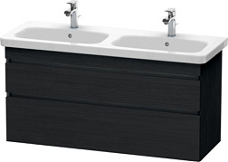 Модуль под раковину DuraStyle 123х44,8х61 см, дуб чёрный, Duravit DS649801616 Duravit