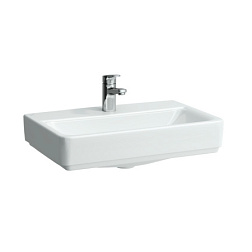Подвесная раковина Pro S 55х38х9,5 см, с 1 отверстием для смесителя, санфарфор, Laufen 8.1795.8.000.104.1 Laufen