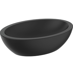 Накладная раковина Strada 60х42х16 см, санфарфор, черный матовый, Ideal Standard K0784V3 Ideal Standard