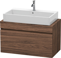 Модуль под раковину DuraStyle 90х47,8х51,2 см, без консоли, орех темный, Duravit DS530302121 Duravit