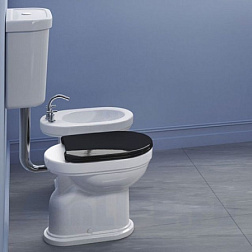 Смывной клапан Canova Royal для низкого бачка, с трубой, хром, Catalano 5KCZCV00 Catalano