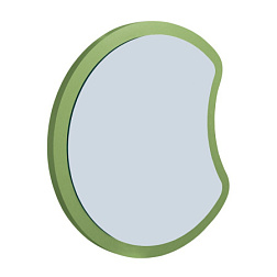 Зеркало Florakids 32,8х37,5 см, в форме тела гусеницы, в зеленой рамке, Laufen 4.6161.2.003.472.1 Laufen