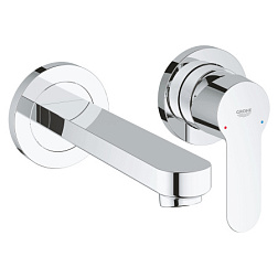 Встраиваемый в стену смеситель для раковины BauEdge длина излива 17,1см, Grohe 20474000 Grohe