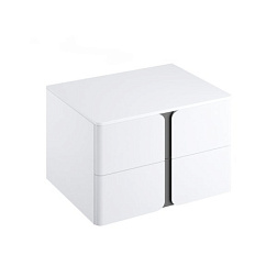 Столешница под раковину Balance 80х46,5 см, белый блестящий лак, без отверстия, из МДФ, Ravak X000001371 Ravak