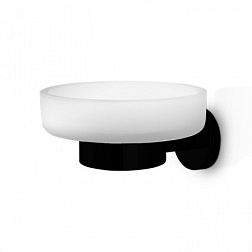 Настенная мыльница Basic матовый, цвет черный, без держателя, Decor Walther 0530760 Decor Walther