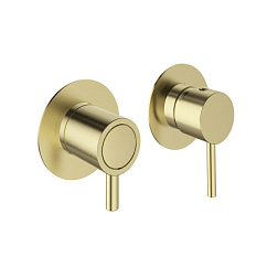 Встраиваемый в стену смеситель без излива Odisea 3 функции, золото шлифованное, Ramon Soler 391513HSOC Ramon Soler