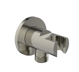 Шланговое подключение IdealRain silver storm, стальной цвет, с держателем, Ideal Standard BC807GN Ideal Standard