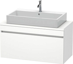 Модуль под раковину DuraStyle 100х47,8х51,2 см, без консоли, белый матовый, Duravit DS530401818 Duravit
