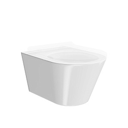 Подвесной унитаз Plaza 36х53 см, безободковый, без сиденья, Kerama Marazzi PLMR.wc.02 Kerama Marazzi