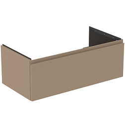 Модуль под раковину Finesse 100х50,5х37 см, серо-бежевый матовый, Ideal Standard E3393UP Ideal Standard