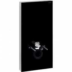Внешняя инсталляция Monolith Plus 48х10,6х101 см, для подвесного унитаза, с черным стеклом, подсветкой, системой очистки воздуха, Geberit 131.221.SJ.5 Geberit
