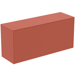 Тумба для ванной Conca 1 ящик, матовый закат, подвесной монтаж 120х37,3х55 см, Ideal Standard T4320Y3 Ideal Standard