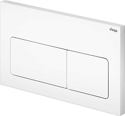 Клавиша смыва Visign for Life VfL5, белая, пластик, механическая, Viega 773731 Viega
