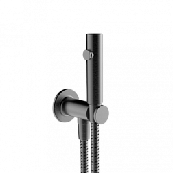 Лейка для гигиенического душа Inciso Shower черный матовый pvd, латунь, Gessi 58153-707 Gessi