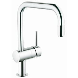 Смеситель для кухни с выдвижной лейкой Minta u-излив, Grohe 32067000 Grohe