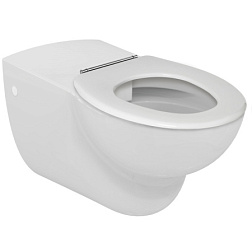 Подвесной унитаз Contour 21+ 36х70 см, для людей с ограниченными возможностями, безободковый, с сиденьем, Ideal Standard E1536HY Ideal Standard