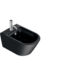 Биде Colori 35х55 см, цвет черный матовый, подвесное, без крышки, Catalano 1BS55NRNS Catalano