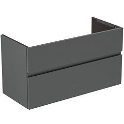Модуль под раковину Finesse 100х44х54,5 см, антрацит матовый (лак), Ideal Standard E3388Y2 Ideal Standard