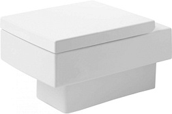 Подвесной унитаз Vero 35,5х54 см, безободковый, без сиденья, Duravit 2217090000 Duravit