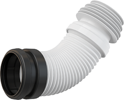 Гофра для унитаза длина 230–450 мм, Alcaplast M9006 Alcaplast