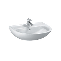 Подвесная раковина Pro B 65х50х17,5 см, с 1 отверстием для смесителя, санфарфор, Laufen 8.1095.3.000.104.1 Laufen