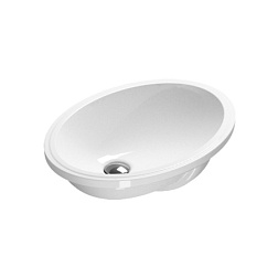 Встраиваемая снизу раковина Canova Royal 57х42 см, санфарфор, Catalano 0727570001 Catalano