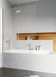 Шторка для ванны Essenza New PND II 100х150 см, стекло 6 мм, левая, поворотная, прозрачная, Radaway 10002100-01-01L Radaway