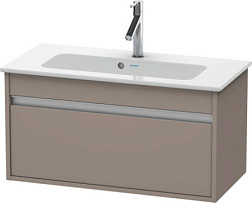 Модуль под раковину Ketho 80х38,5х41 см, базальт матовый, Duravit KT642304343 Duravit