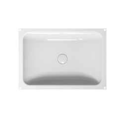 Встраиваемая снизу раковина BetteOne 40,8х58,7 см, сталь, Bette A136-000 Bette