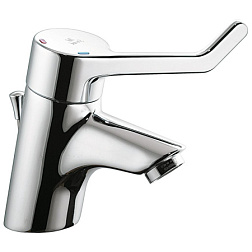 Смеситель для умывальника Ceraplus однорыжачный, неповоротный излив, с донным клапаном, Ideal Standard B8218AA Ideal Standard