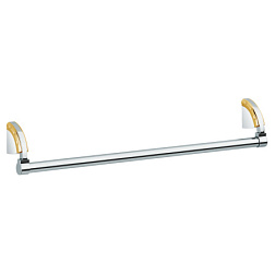 Горизонтальный полотенцедержатель Sentosa 60 см, хром / золото, Grohe 40229IG0 Grohe