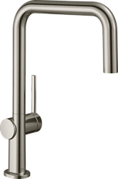Смеситель для кухни Talis M54 поворотный излив, стальной цвет, Hansgrohe 72806800 Hansgrohe
