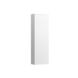 Шкаф-колонна Kartell by laufen 40х27х130 см, белый матовый, 1 дверь, 4 полки, правый, подвесной монтаж, система push-to-open, Laufen 4.0828.2.033.640.1 Laufen